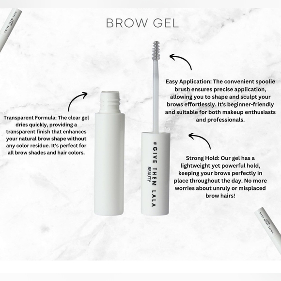 🤨 Give Them LaLa Clear Brow Gel - Picture 7 of 10